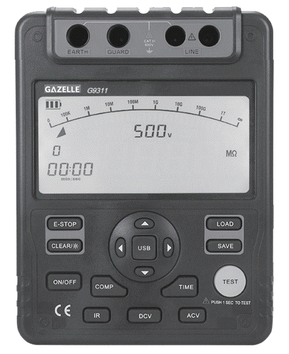 GAZELLE-G9311-5-KV-Insulation-Tester-PRODUCT