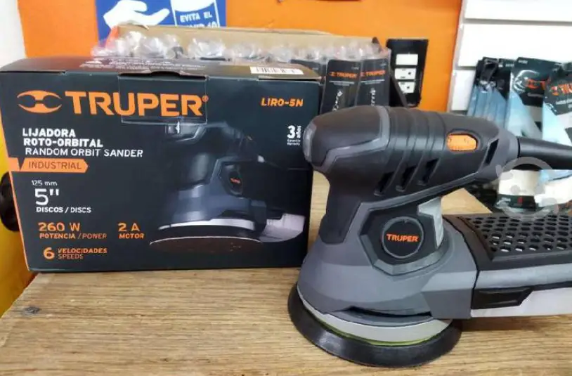 Truper Industrial 15399 Variable Speed Random Orbit Sander Instruction Manual Truper Industrial 15399 Variable Speed Random Orbit Sander Instruction Manual