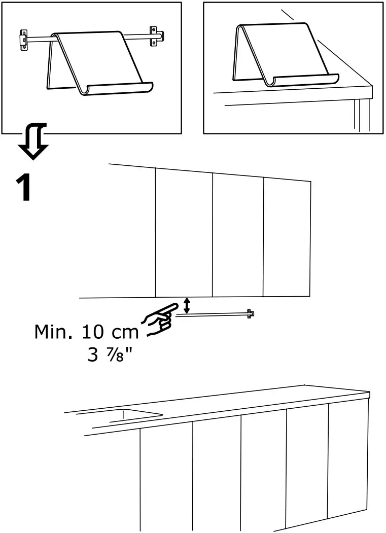 IKEA 605 157 89 VIVALLA Tablet Stand - Figure 2