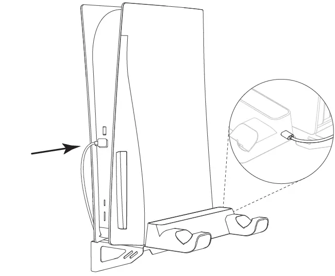 NEXIGO 1588 Wall Mount with Controller Charging Dock 11