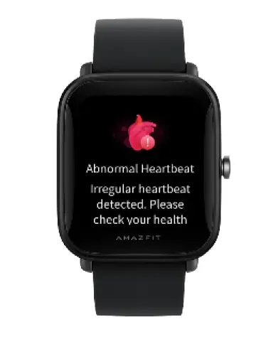 Abnormal heartbeat alerts