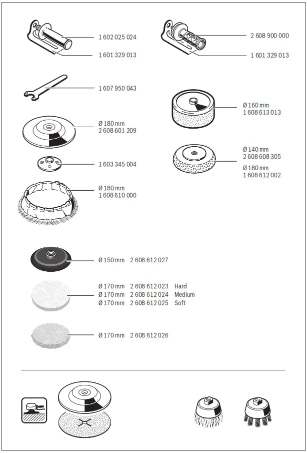 BOSCH GPO 12 CE Polisher - overview 1