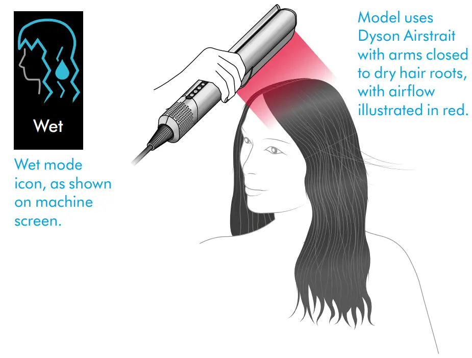 dyson Airstrait Straightener - Getting started 1