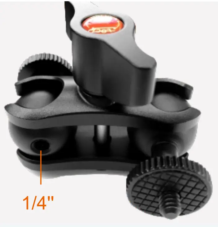 EIMAGE EI A74R 4 5 Inch Ball Clamp Arm Monitor - Feature 2