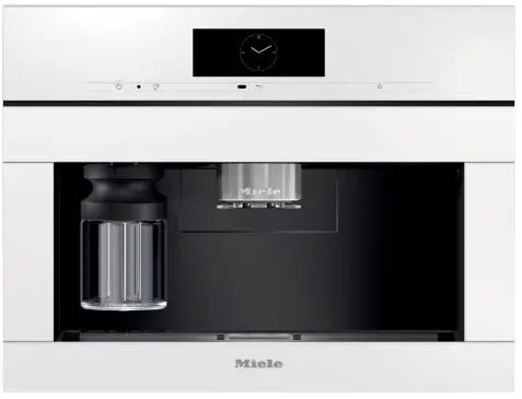 Miele CVA7845BW 24 Inch Built-In Plumbed Coffee System-FIG1