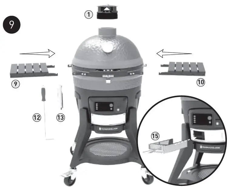 KAMADO JOE-KJ15041523-Digital-Charcoal-Grill-and-Smoker-10