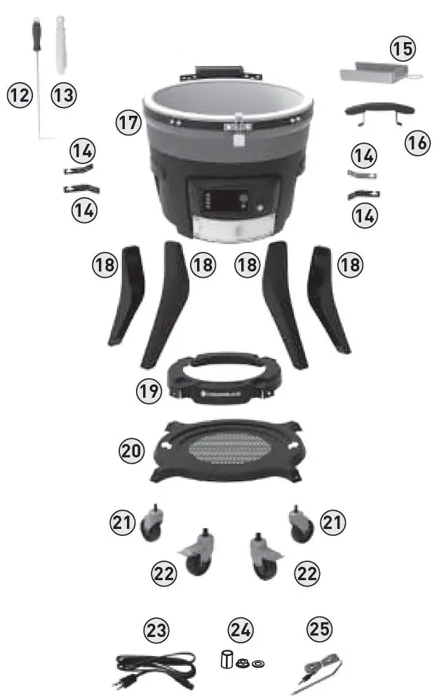 KAMADO JOE-KJ15041523-Digital-Charcoal-Grill-and-Smoker-14