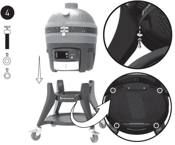 KAMADO JOE-KJ15041523-Digital-Charcoal-Grill-and-Smoker-5