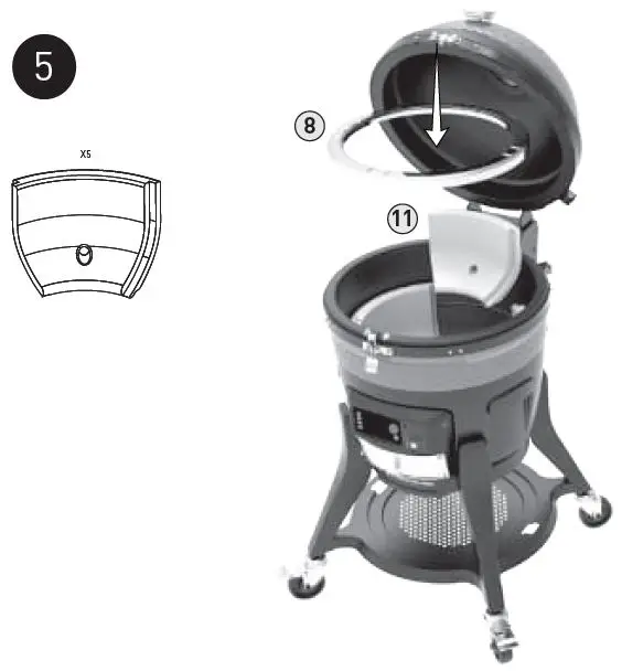 KAMADO JOE-KJ15041523-Digital-Charcoal-Grill-and-Smoker-6
