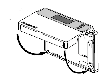 Honeywell CT3600 PROGRAMMABLE THERMOSTAT FIG-12