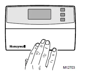 Honeywell CT3600 PROGRAMMABLE THERMOSTAT FIG-13
