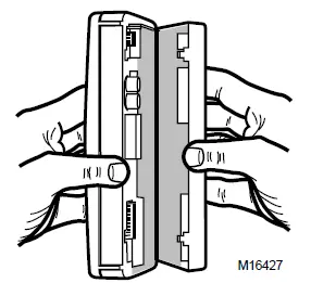 Honeywell CT3600 PROGRAMMABLE THERMOSTAT FIG-5