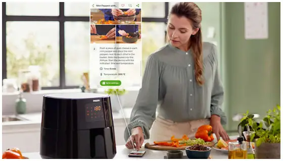 PHILIPS HD9280 90 Essential Connected Airfryer XL - fig 3