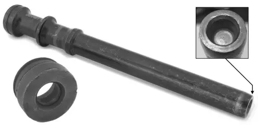 HILTI DX 9 ENP Powder Actuated Decking Tool - showing example