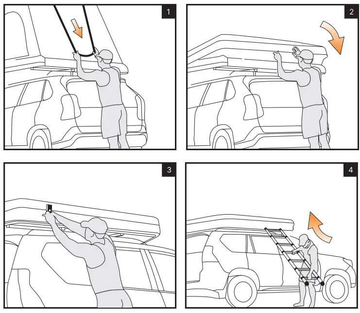 SAN HIMA SH TENT-GRAY AHT125 Rooftop Tent - Fig 7