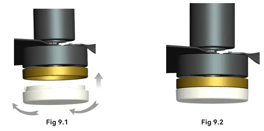 CARRO HS523N Attis 52 Inch Integrated LED Indoor Outdoor Black Smart Ceiling Fan - Package Contents10