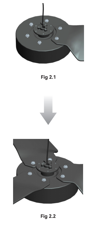 CARRO HS523N Attis 52 Inch Integrated LED Indoor Outdoor Black Smart Ceiling Fan - Package Contents3