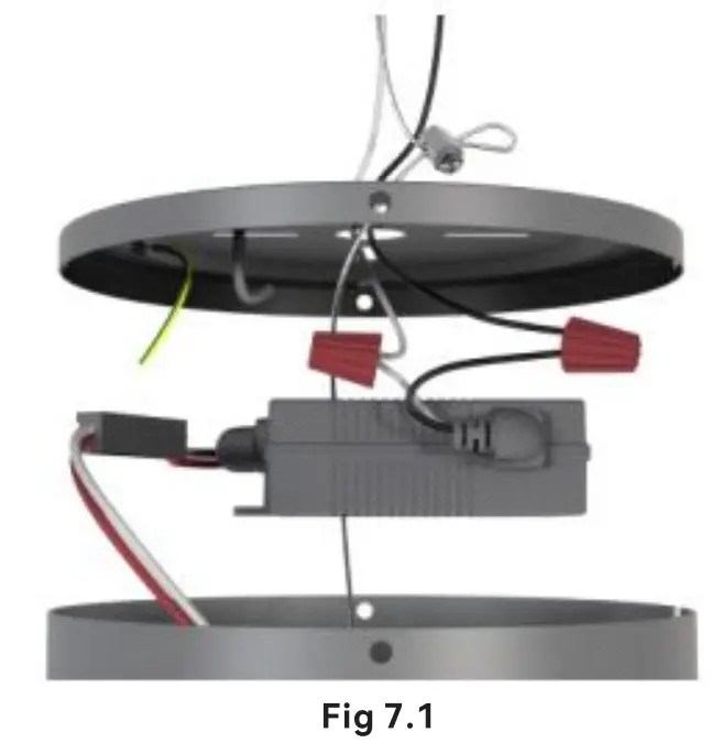 CARRO HS523N Attis 52 Inch Integrated LED Indoor Outdoor Black Smart Ceiling Fan - Package Contents8