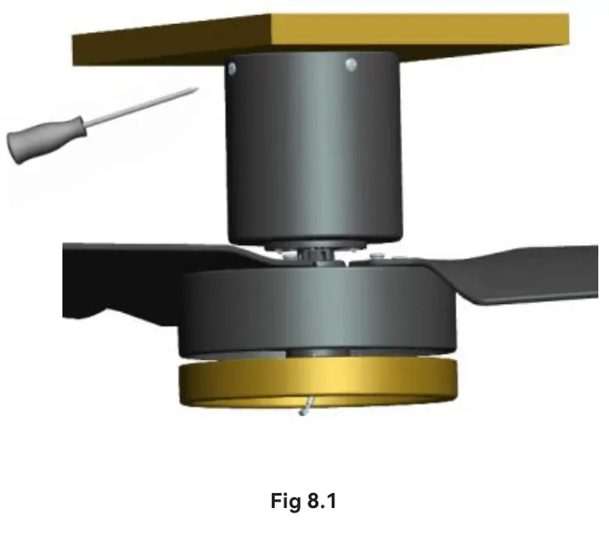 CARRO HS523N Attis 52 Inch Integrated LED Indoor Outdoor Black Smart Ceiling Fan - Package Contents9