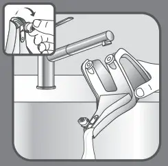 Tefal DT81XX Clothes Steamer - Empty the water tank