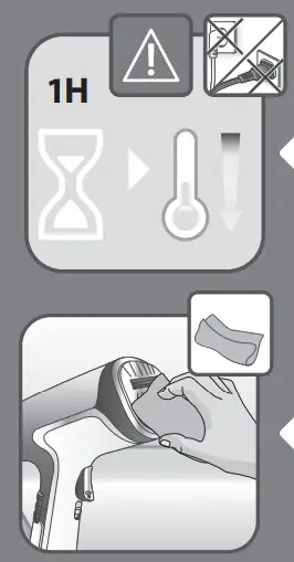 Tefal DT81XX Clothes Steamer - MAINTENANCE