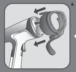 Tefal DT81XX Clothes Steamer - Put your fabric