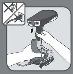 Tefal DT81XX Clothes Steamer - Unlock and remove the water tank