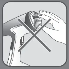 Tefal DT81XX Clothes Steamer - soleplate