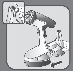 Tefal DT81XX Clothes Steamer - water tank is fully Set