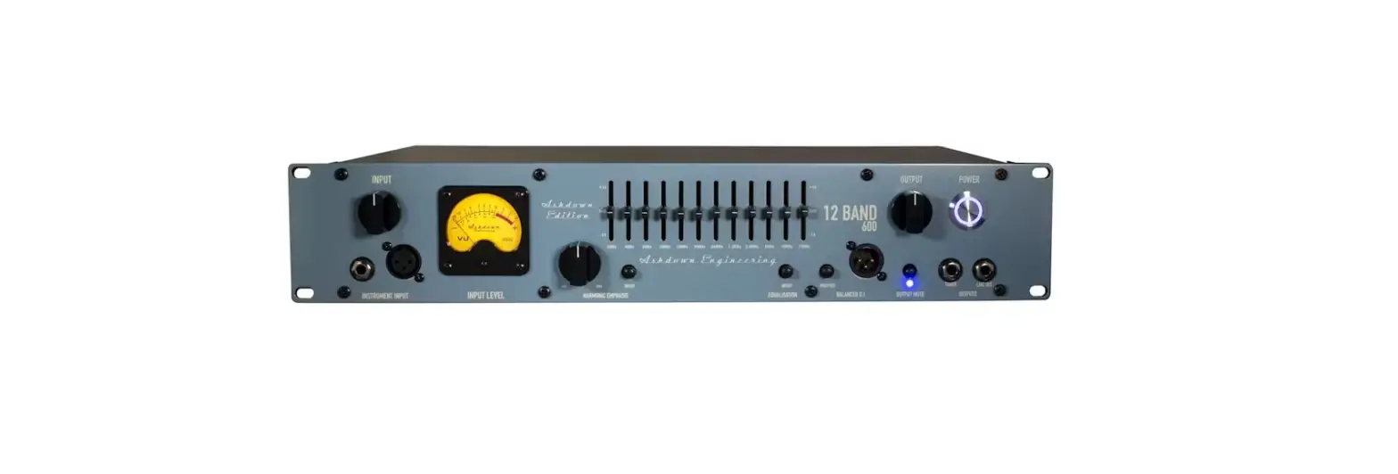 Ashdown Engineering 12-band 600 600 Rack Mount Amp Head User Manual Ashdown Engineering 12-band 600 600 Rack Mount Amp Head User Manual