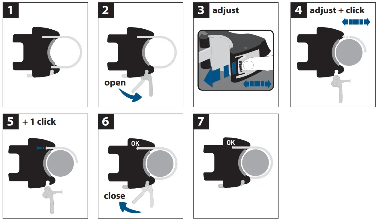 messingschlager 385135 M-WAVE Mud Max QR.R Slim Clip-On Mudguard - 1