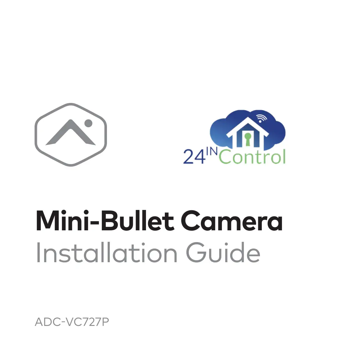ALARM COM ADC-VC727P Mini Bullet PoE Camera Installation Guide