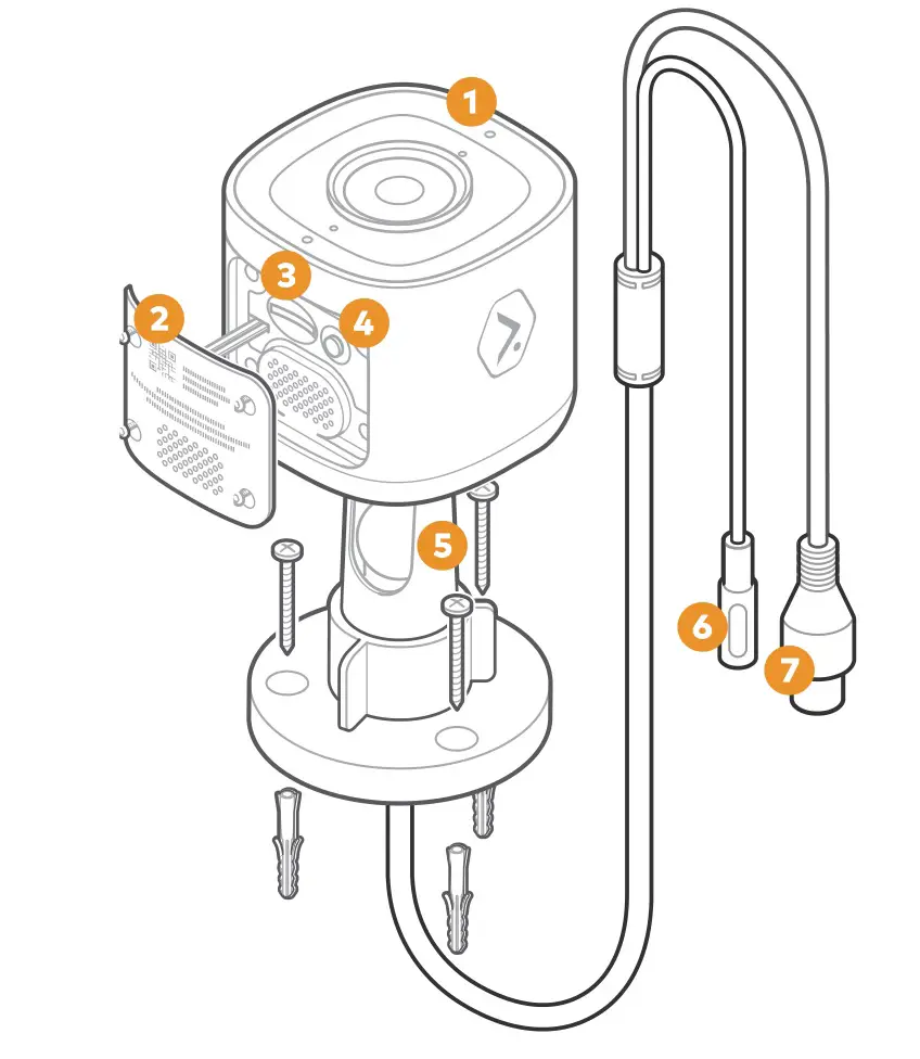 ALARM COM ADC-VC727P Mini Bullet PoE Camera - Overview