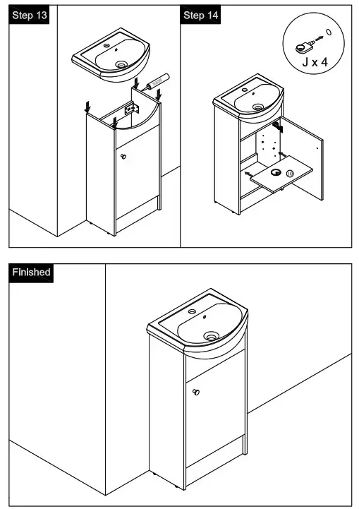 ARTCHIRLY JimsMaison Unbranded FUNKOL Tileon G-BVB02218PLO Freestanding Bathroom Vanity - fig 12