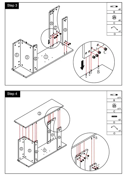 ARTCHIRLY JimsMaison Unbranded FUNKOL Tileon G-BVB02218PLO Freestanding Bathroom Vanity - fig 3