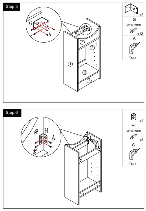 ARTCHIRLY JimsMaison Unbranded FUNKOL Tileon G-BVB02218PLO Freestanding Bathroom Vanity - fig 5