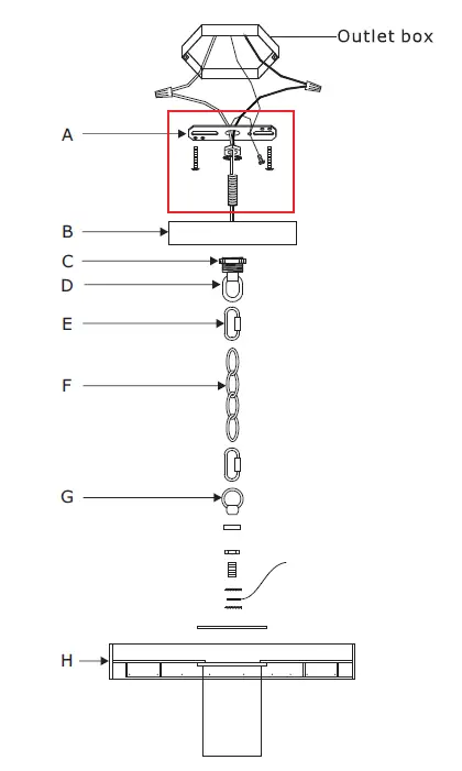 CRYSTORAMA WIN-610-GA-CL-MWP Winham Pendant Ceiling Light fig-4
