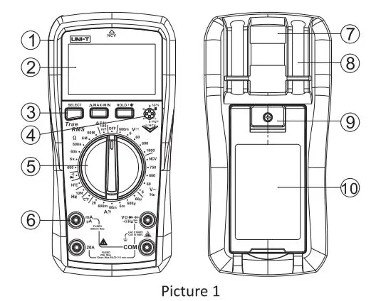 UNI-T-UT890C-True-RMS-Digital-Multimeter-FIG-1 (3)