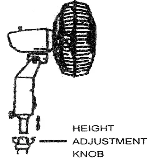 AirCool AC-50CM Stand Fan - assembly 10