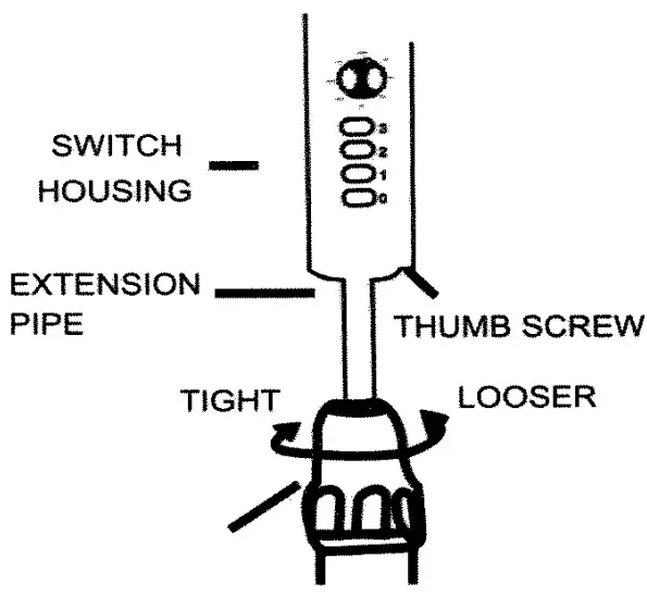 AirCool AC-50CM Stand Fan - assembly