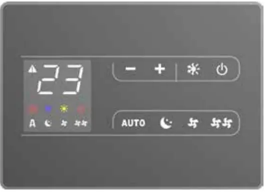 VELAIR Compact i21 Inverter Air Conditioning System - Display