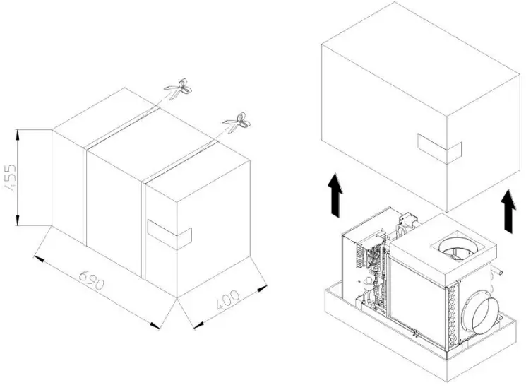 VELAIR Compact i21 Inverter Air Conditioning System - PACKAGING AND IDENTIFICATION