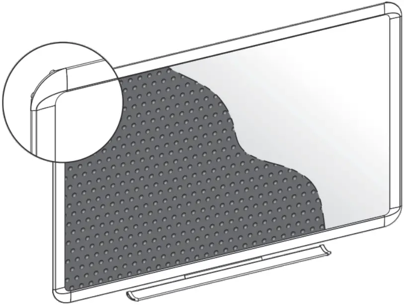 quartet Dry Erase and Bulletin Board