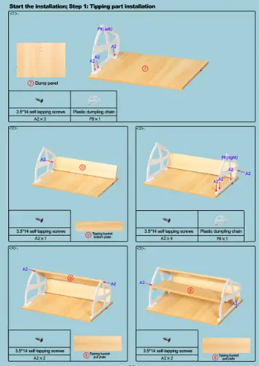 GOODITEMMALL HXD0017K1 Shoe Bench with Flip Drawer and Padded Seat Cushion - fig 3