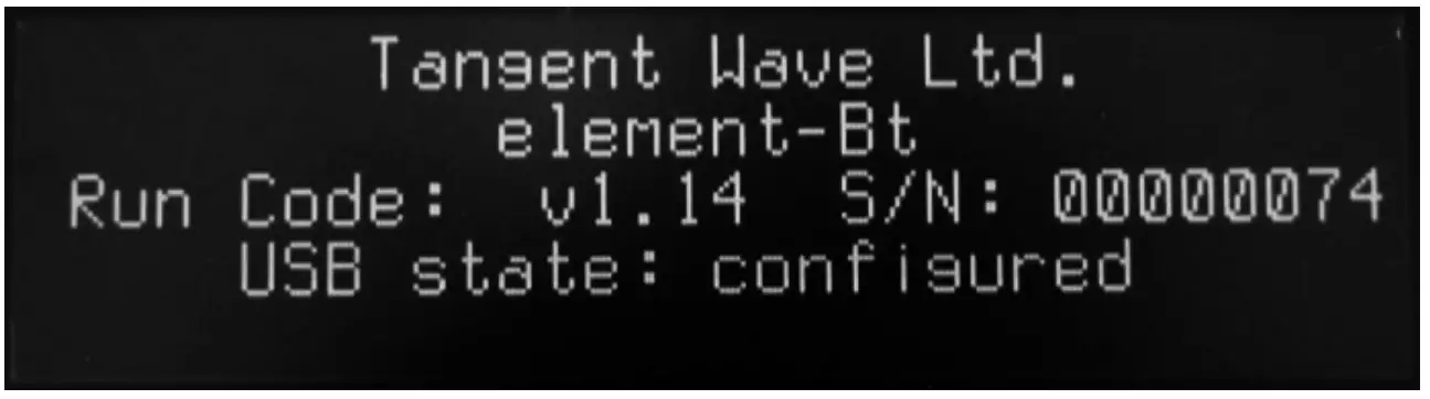 I don’t get the splash screen when I plug the panel in