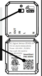 Zooz ZEN55 LR DC Signal Sensor - fig 1