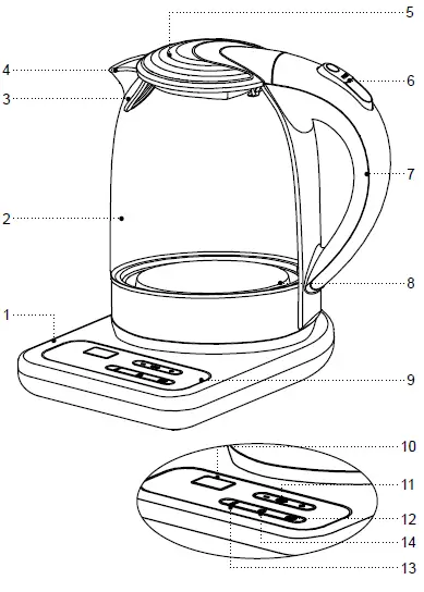 BRAYER-BR1003-Electric-Kettle-FIG-2