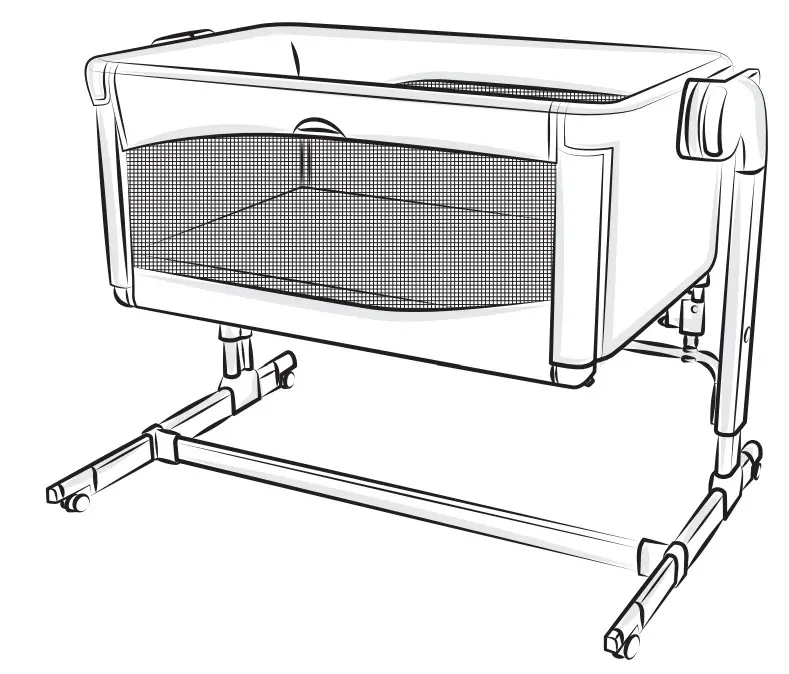 chicco Next2Me Magic Bedside Crib -