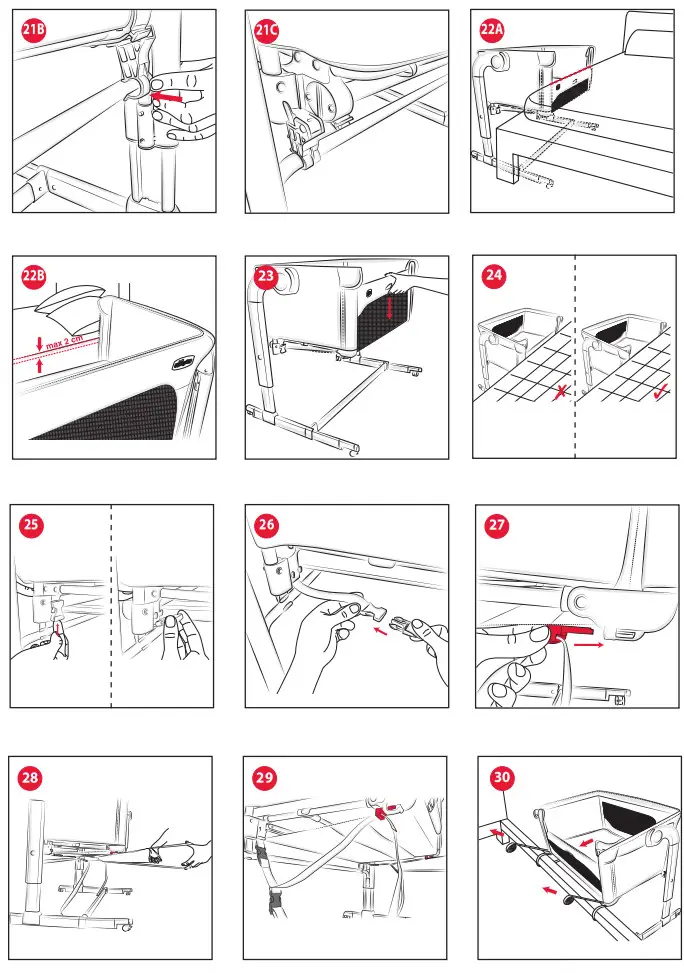 chicco Next2Me Magic Bedside Crib - Fig 2