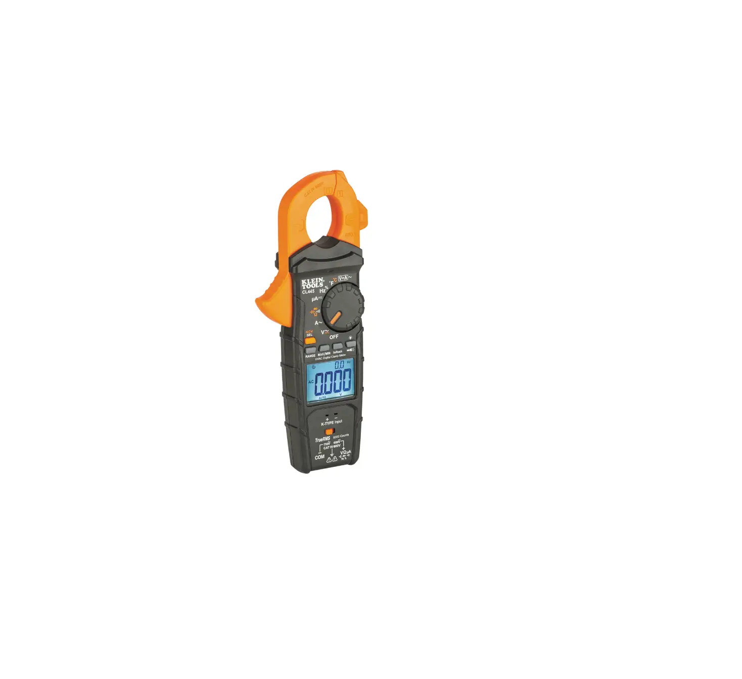 Klein Tools Cl445 Hvac Clamp Meter Instruction Manual